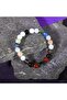 Libra Zodiac Sign Natural Stone 8mm Hematite Bracelet - 7