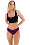 Women's Cotton Combed Single Jersey Fabric Bikini Panties Women's Bikini Panties 6 Pieces - 2