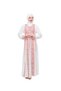 Embroidered Dress Palestinian Traditional Embroidered Women's White Long Dress - 2