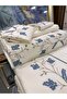 100% Cotton Satin Embroidery Embroidered / Bedspread and Duvet Cover Set - Double / 7 Pieces/ |   Elegance - 4