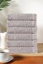 30X50 cm 6 Piece Kitchen Towels |   Drying Cloth |   Hand Towel-Tekrenk-Kitchen-Gray - 4