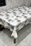 Pvc Non-Slip Fiber-Based Erasable Oilcloth Tablecloth_212-A - 3