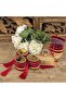 Mother's Day Gift Luxury Zikirmatik and Pearl Prayer Beads, with Elliptical Box, Flocked, Mirrored Plexiglass - Kır