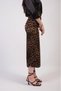 Women's Print Skirt A-Line High Waist Long/Maxi Length 100% Satin Skirt - 3
