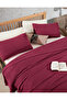 100% Cotton Waffle Double Fringeless Bedspread 230X250/2 Pcs Pillowcases 50X70Cm - 3