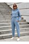 SWEATSHIRT CROP ELASTIC LEG SET - 7