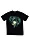 Obscura Printed Unisex 100% Cotton Black T-Shirt
