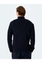 Buttoned Polo Neck Cotton Blended Basic Long Sleeve Knitwear Sweater - 4