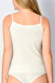 Women's Jacquard Thread Strap Cotton Undershirt - Comfily - 3