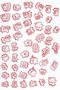 50Pcs Kawaii Cow Sticker Set Bullet Journal Scrapbook Laptop Agenda Planner Mini Cute - 2