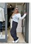 Palazzo Pants High Waist Pants with Elastic Waist - 3
