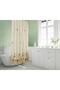 Bathroom Curtain 1X180X200 Single Panel Shower Curtain with Ring Gift Shower Cabin Curtain 6022 - 2