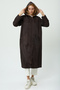Long Trench Coat Raincoat with Fur Inside - 7