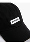 Slogan Detailed Cap Hat - Label Printed - 4