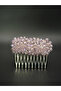 Stylish Crystal Comb for Engagement and Birth - 6X2 Cm, Color Alternative - 4