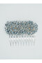 Stylish Crystal Comb for Engagement and Birth - 6X2 Cm, Color Alternative - 5