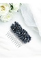 Stylish Crystal Comb for Engagement and Birth - 6X2 Cm, Color Alternative - 5