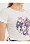 Short Sleeve Printed T-Shirt - 5