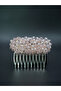 Stylish Crystal Comb for Engagement and Birth - 6X2 Cm, Color Alternative - 4