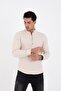 Half Pat Dominant Collar Lyrical and Ferah Slim Fit Shirt - 5