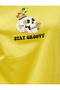 Slogan Printed T-Shirt Short Sleeve Crew Neck Cotton - 6
