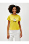Slogan Printed T-Shirt Short Sleeve Crew Neck Cotton - 3
