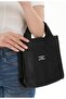 Women's Black Leather Model Hand and Shoulder Bag Bucket Tnc1006 - 3
