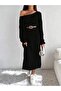 Knitted Dress with Ribbons - 2