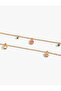 Set of 2 Chain Bracelets with Charm Detail - 3