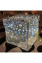 Endless Tulip Night Light Blue Disassembled (Size 10X10) - 2