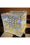 Endless Tulip Night Light Blue Disassembled (Size 10X10) - 5