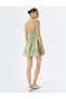 Mini Fisto Dress with Rope Straps and Gipeli Lace Detail - 4