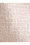Tweed Jacket Pearl Button Detailed Baby Collar Long Sleeve Pocket - 6