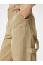 Wide Leg Trousers High Waist Pocket Detail - 5