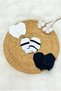 Unisex Baby Newborn Combed Organic Cotton Baby Gloves Set of 3 Pairs - Black and White - 2