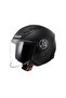 Airflow 2 Mat Siyah Yarım Açık Kask