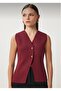 Gold Buttoned Steel Vest