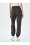 Women's Grey Jogger Sweatpants - 4