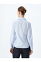 Classic collar long sleeve slim fit shirt. - 4