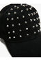 Cap Hat with Staple Detail - 3