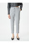 Carrot Trousers with Lace Waist and Pocket Detail - 3