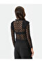 Lace Blouse Ruffle Detailed Long Sleeve - 4