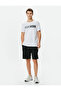 Crew Neck Short Sleeve Sports T-Shirt - Slogan Printed