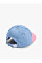 College Cap Hat with Embroidery Detail Cotton - 2