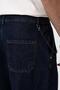 Dark blue baggy jeans with pleated chain detail - 7