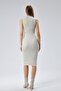 Glittered Stand Collar Knitwear Dress - 4