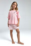 Girls' Pink Shorts Set