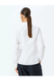 Regular Fit Long Sleeve Classic Lapel Poplin Shirt - 4