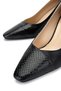 Women's Genuine Leather Black Heeled Shoes - 4