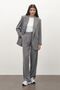 Women's Gray Padded Special Edition Oversize Jacket - 3